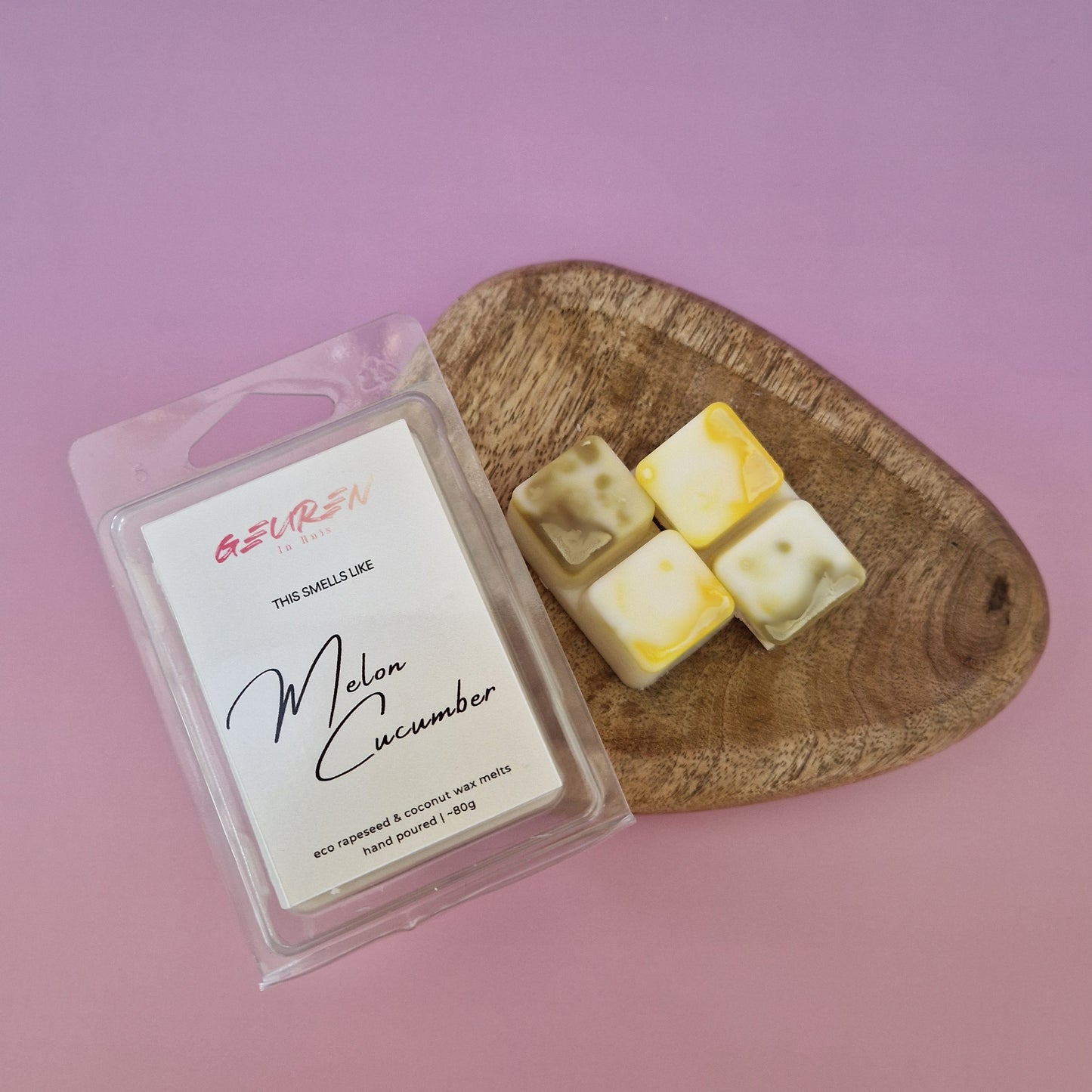 Voordeelbundel Melon Cucumber wax melts (3 pakjes)