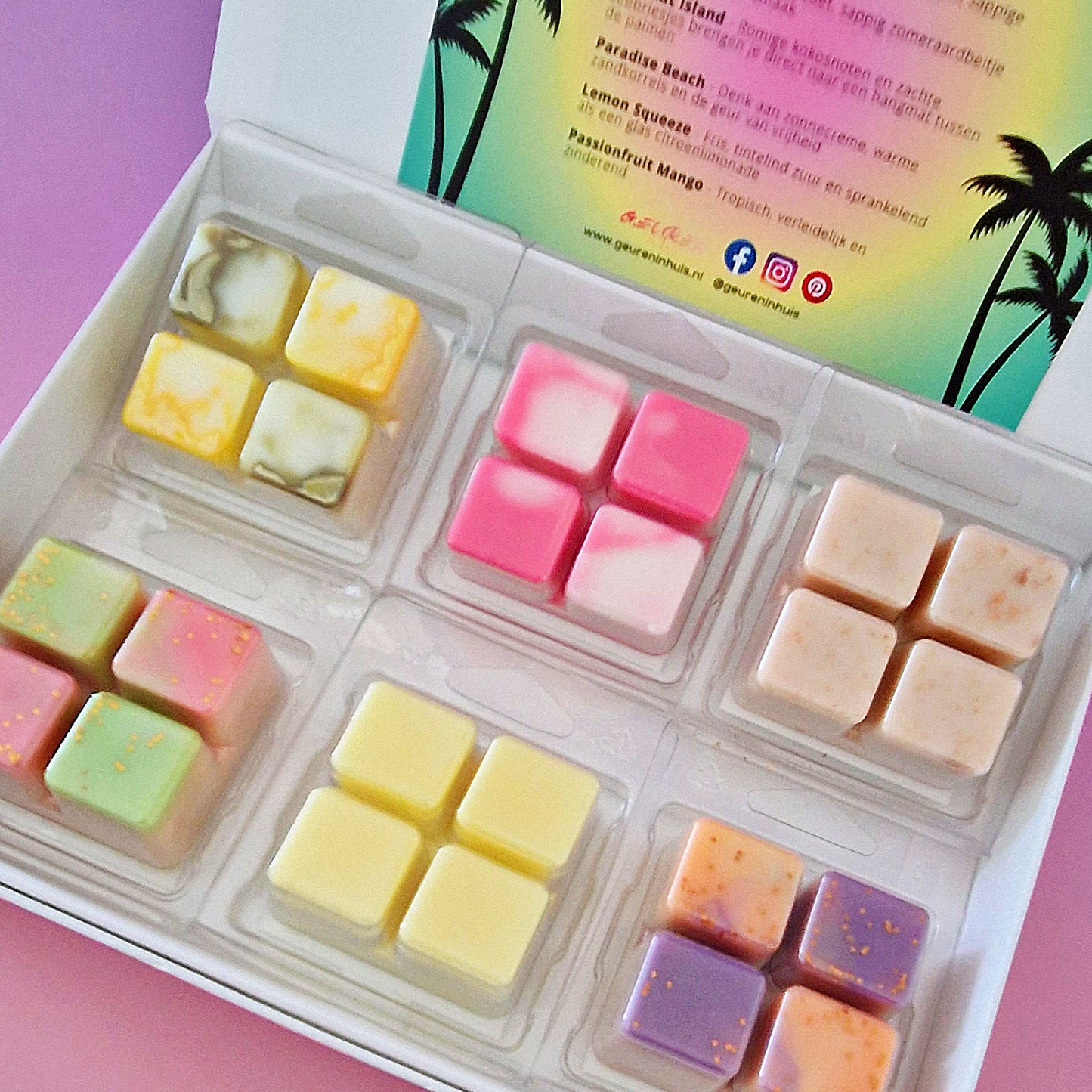 TropiGlow Wax Melts Box