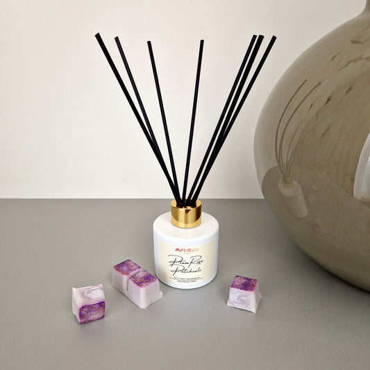 Geurstokjes Plum Rose Patchouli