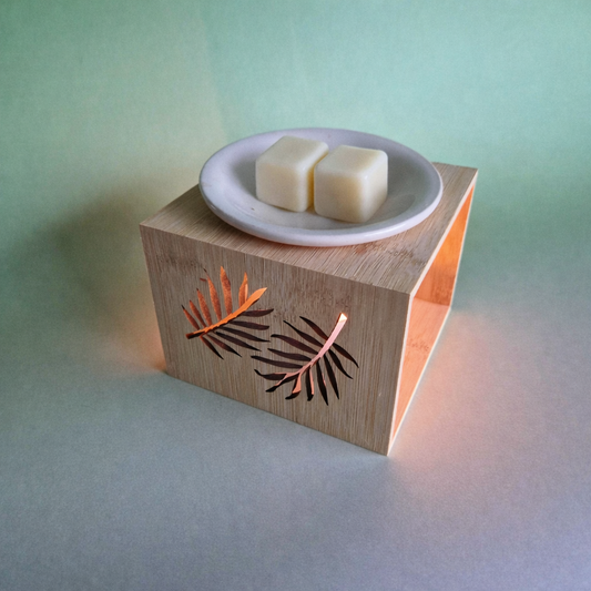 Aloe Bamboo wax melts in brander