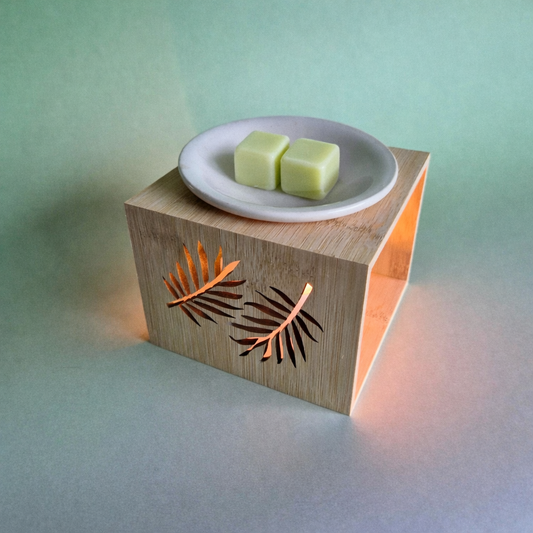 Bergamot Lime wax melts in brander