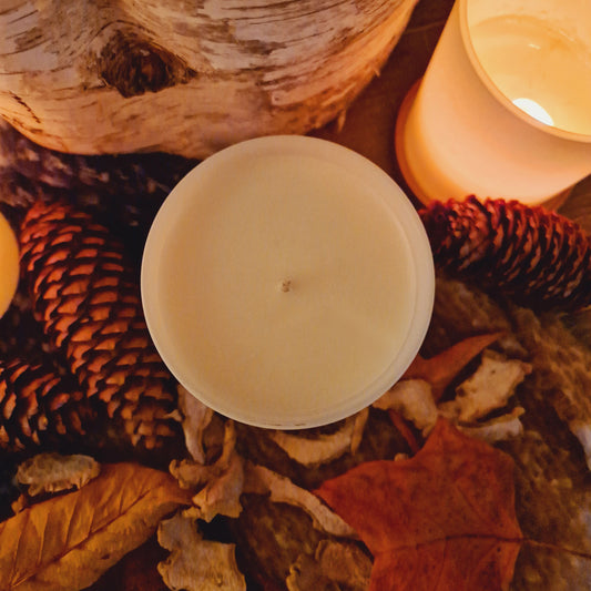 Geurkaars Warm Birchwood