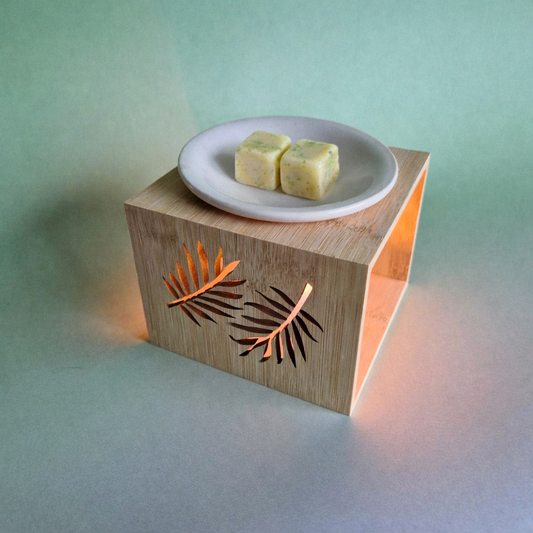 Lemongrass Ginger wax melts in brander