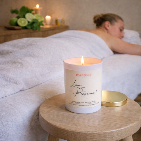 Geurkaars Lime Peppermint
