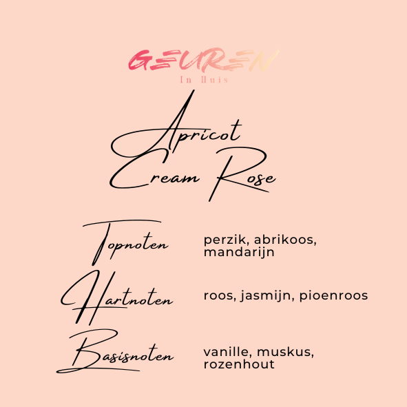 Voordeelbundel Apricot Cream Rose wax melts (3 pakjes)