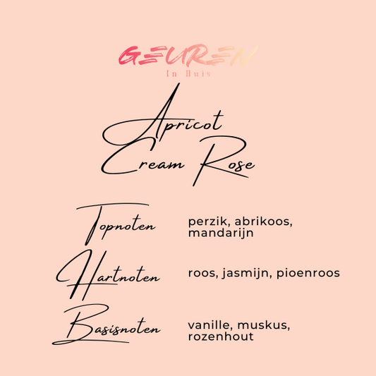 Voordeelbundel Apricot Cream Rose wax melts (3 pakjes)