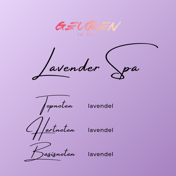 Geurkaars Lavender Spa
