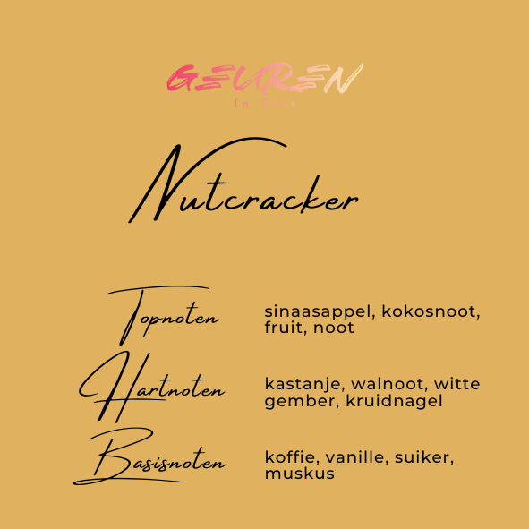 geurnoten Nutcracker geurkaars