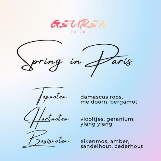 Voordeelbundel Spring in Paris wax melts (3 pakjes)