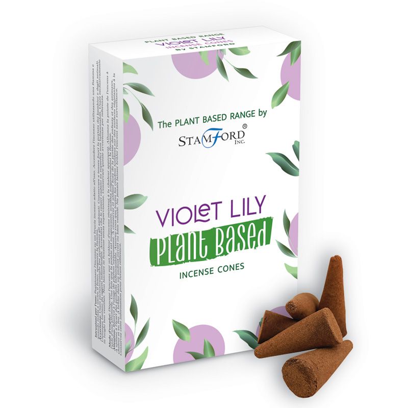 Wierookkegels Violet Lily