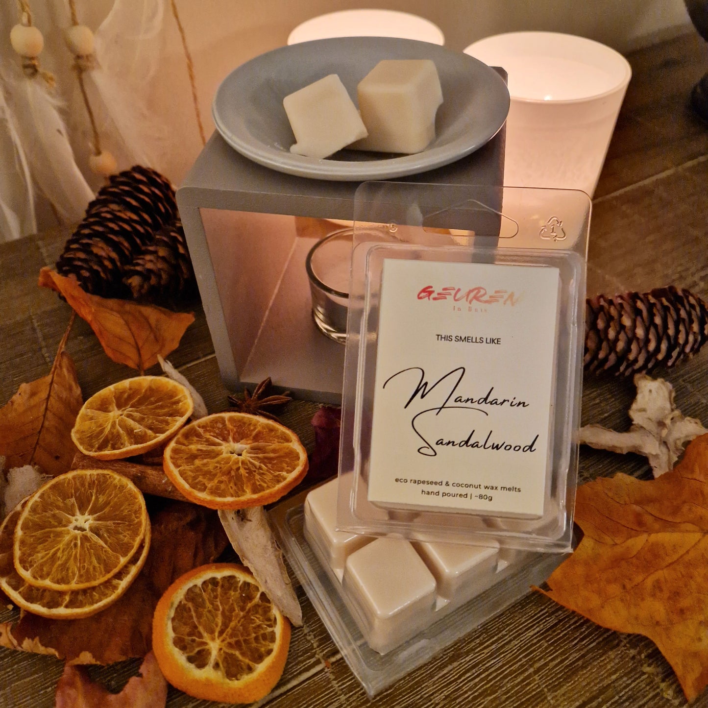 Wax melts Mandarin Sandalwood