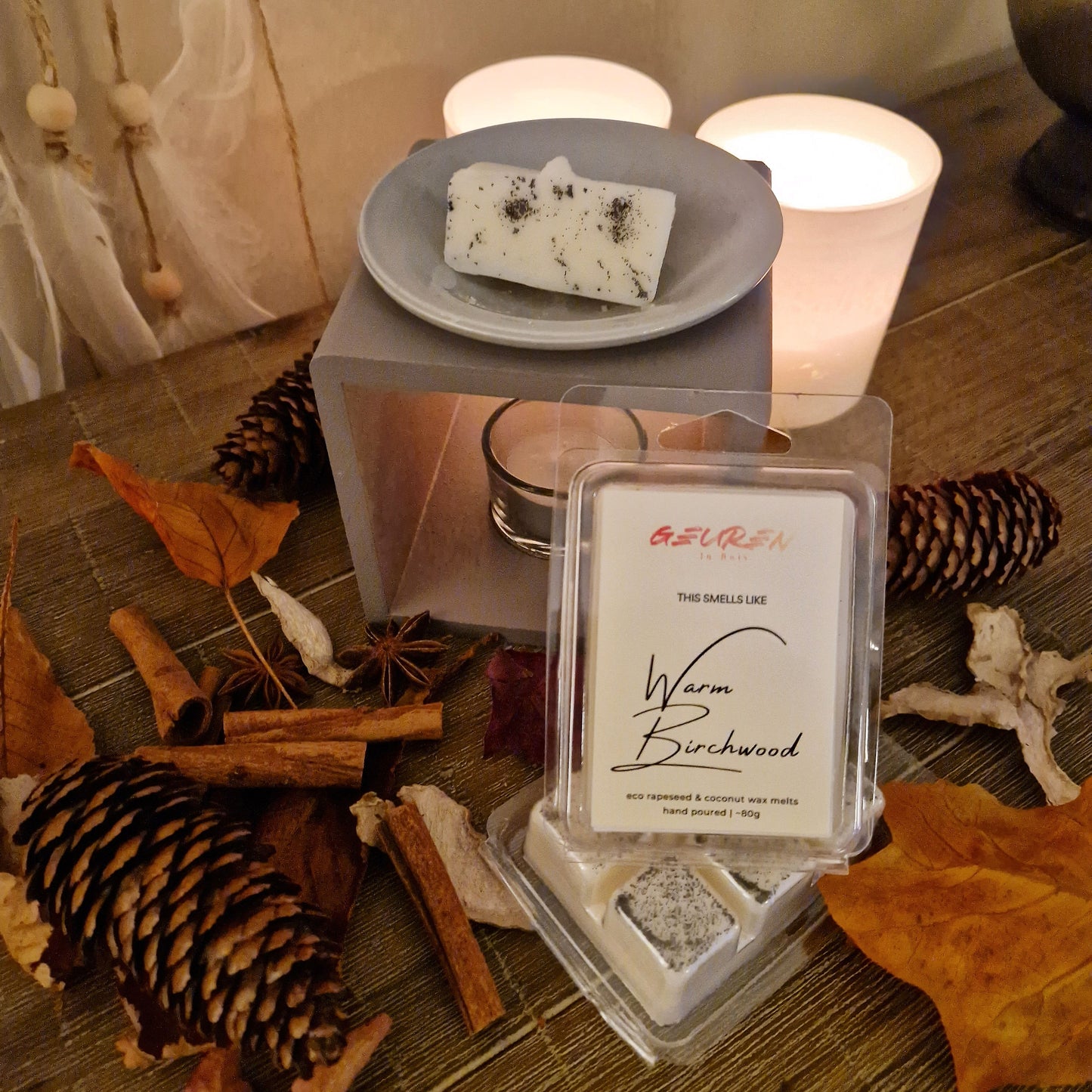 Wax melts Warm Birchwood