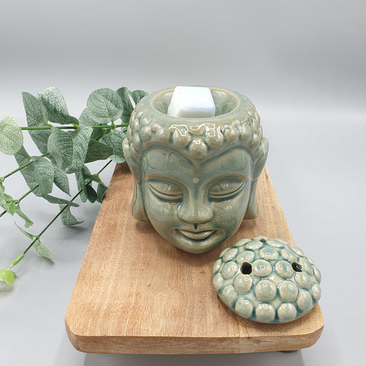 Wax brander Boeddha BLAUW