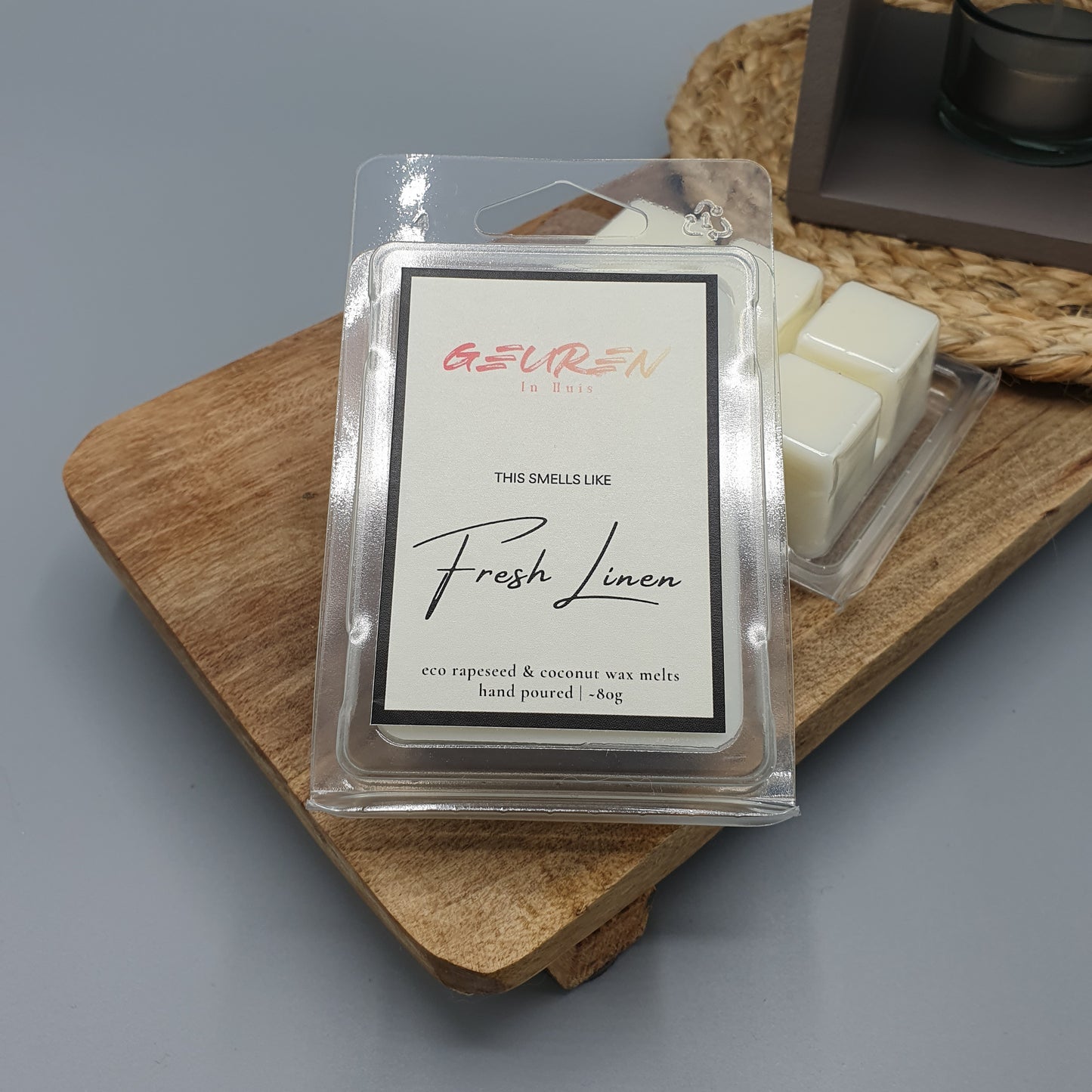 Voordeelbundel Fresh Linen wax melts (3 pakjes)