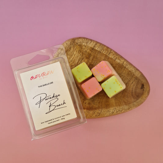Wax melts Paradise Beach