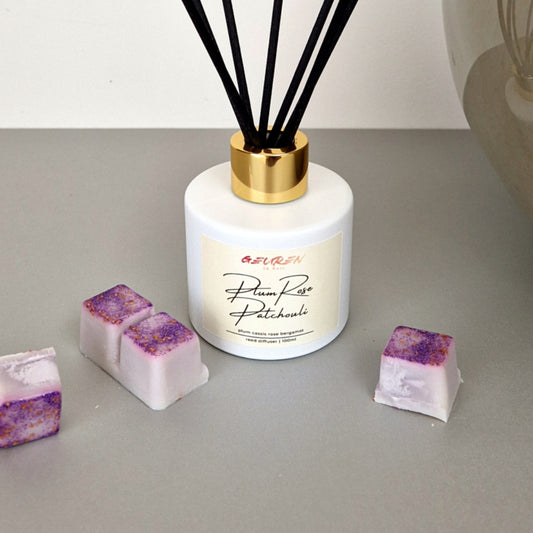 Geurstokjes Plum Rose Patchouli