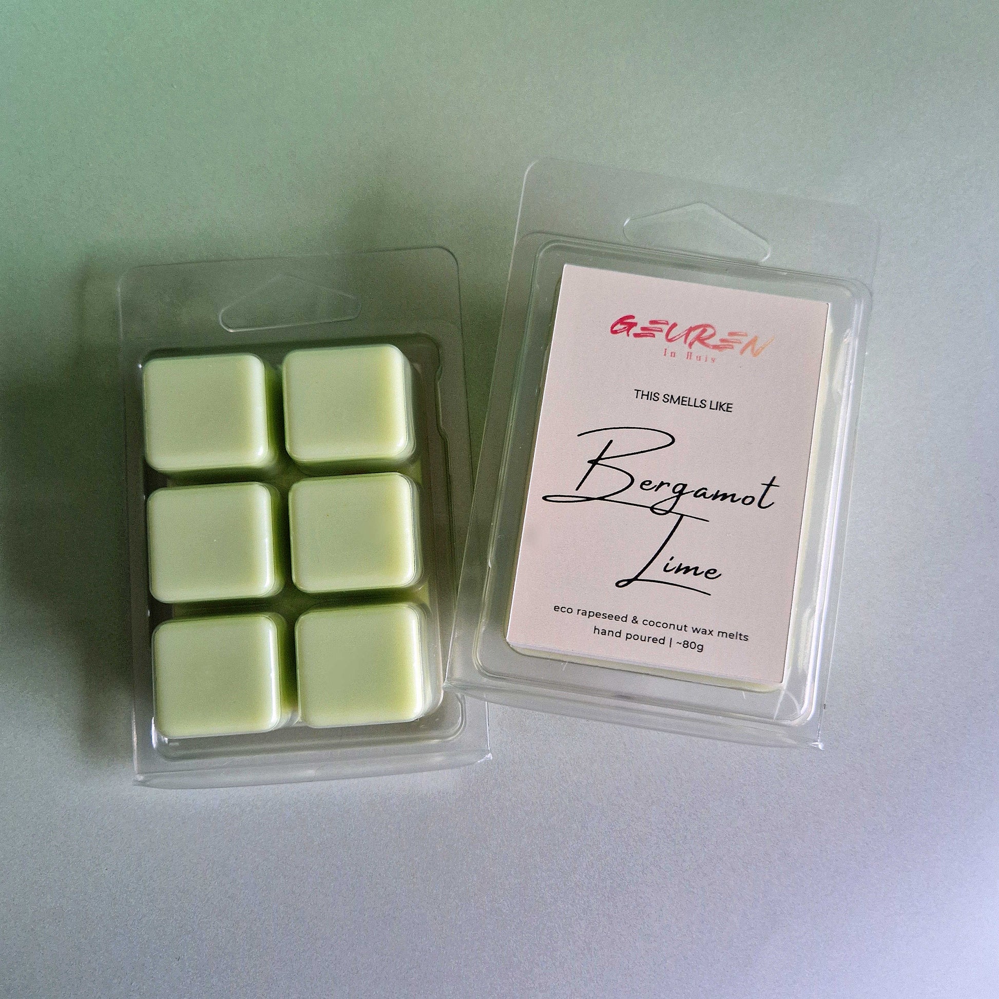 Bergamot Lime wax melts
