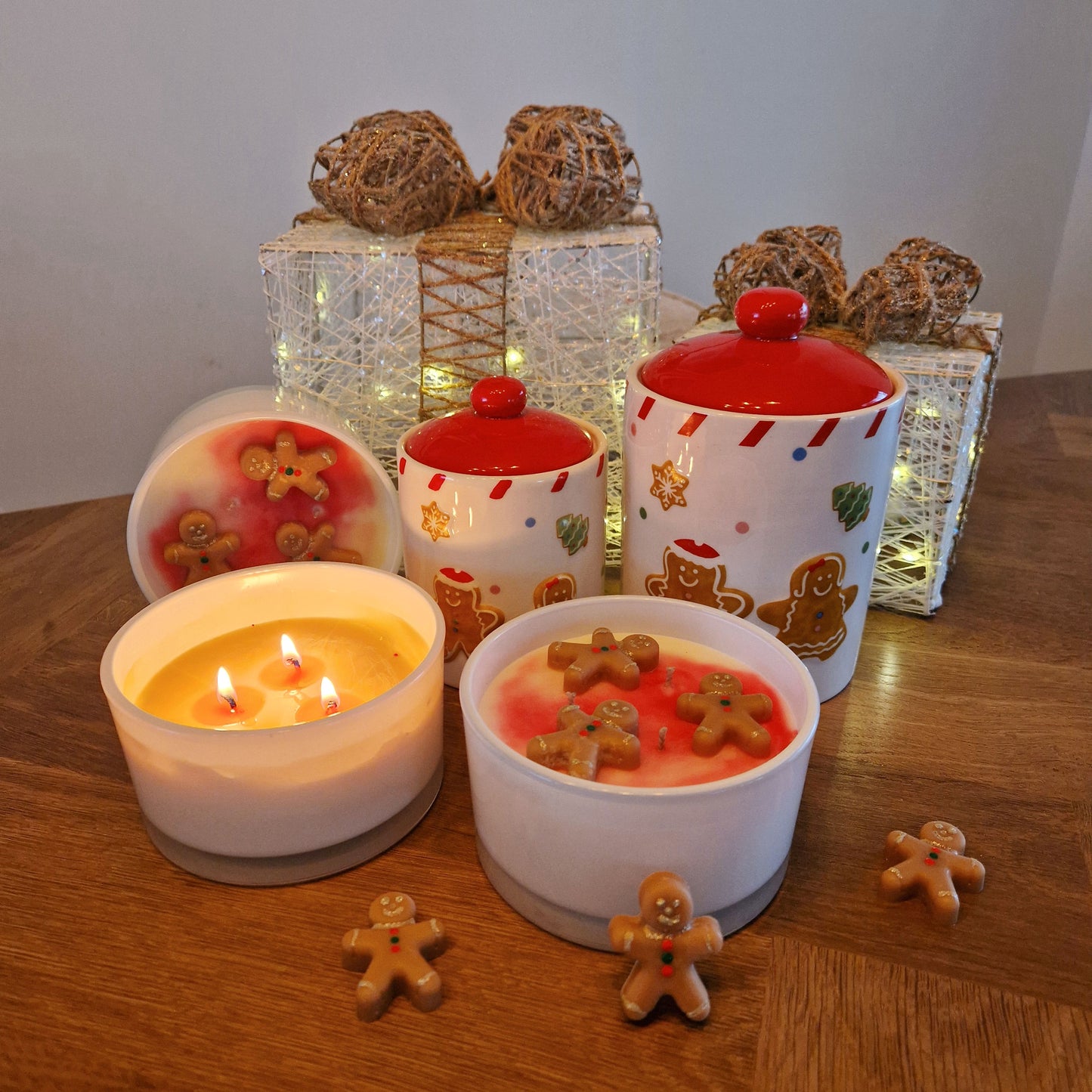 kerstkaars, Gingerbread geurkaars XL