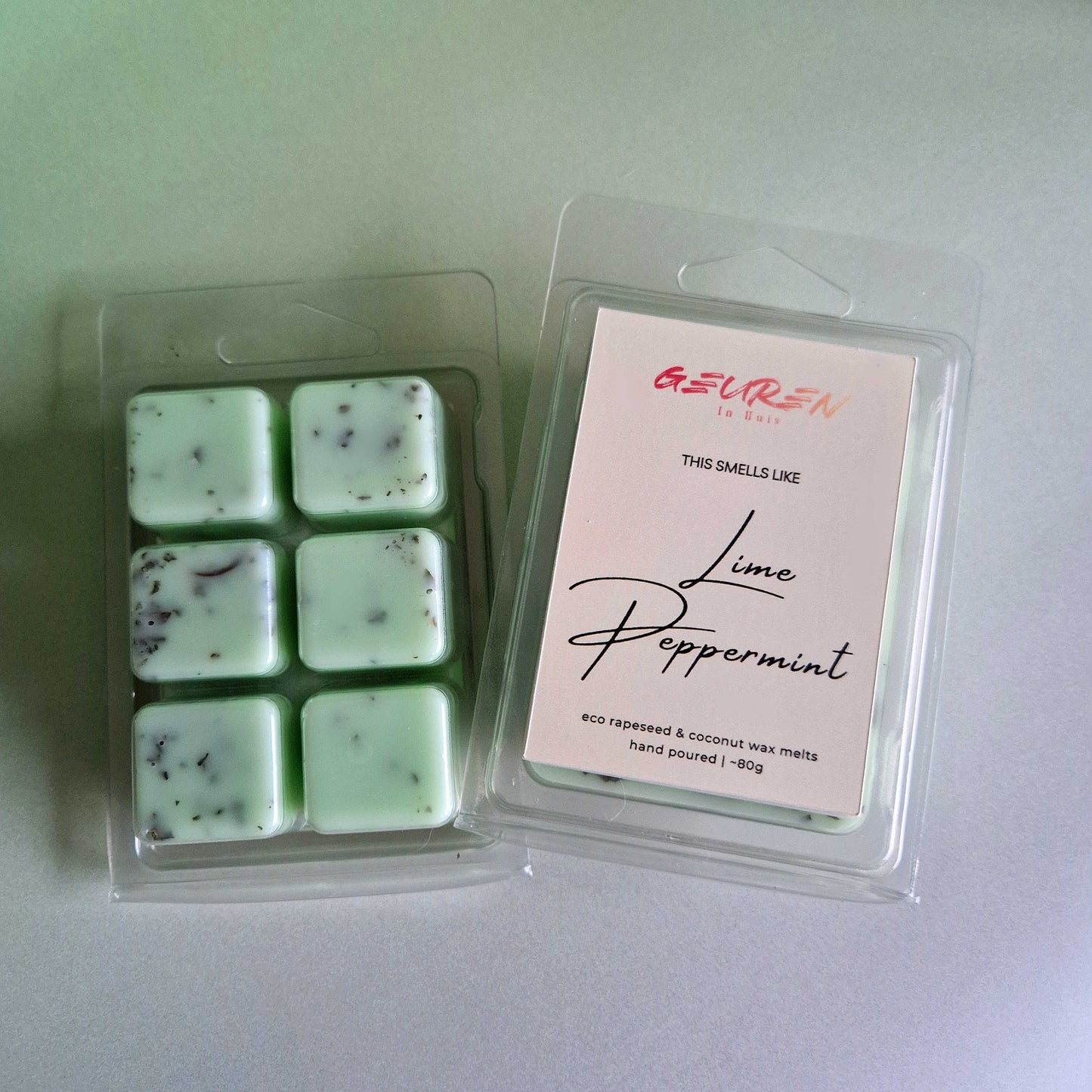 Lime Peppermint wax melts
