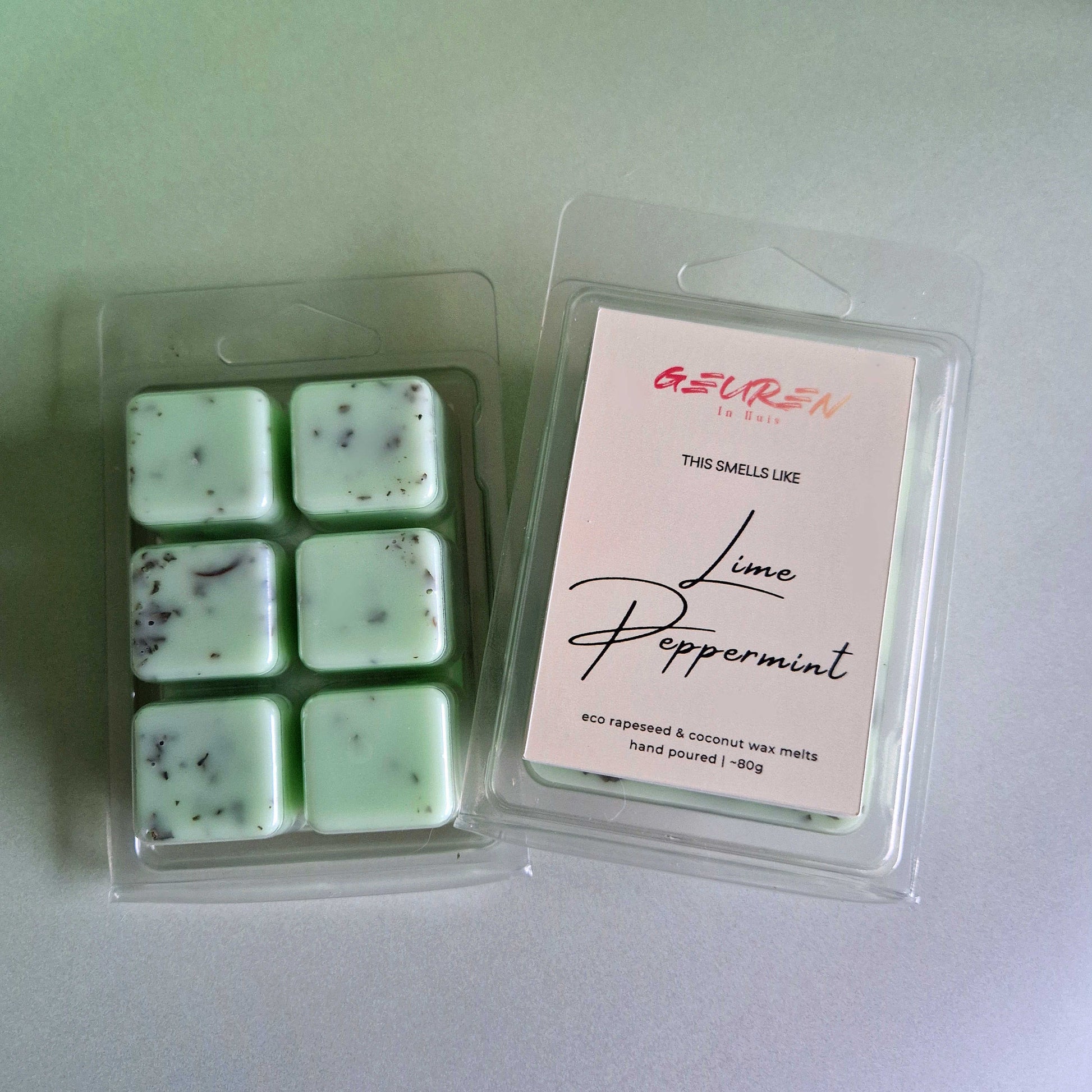 Lime Peppermint wax melts