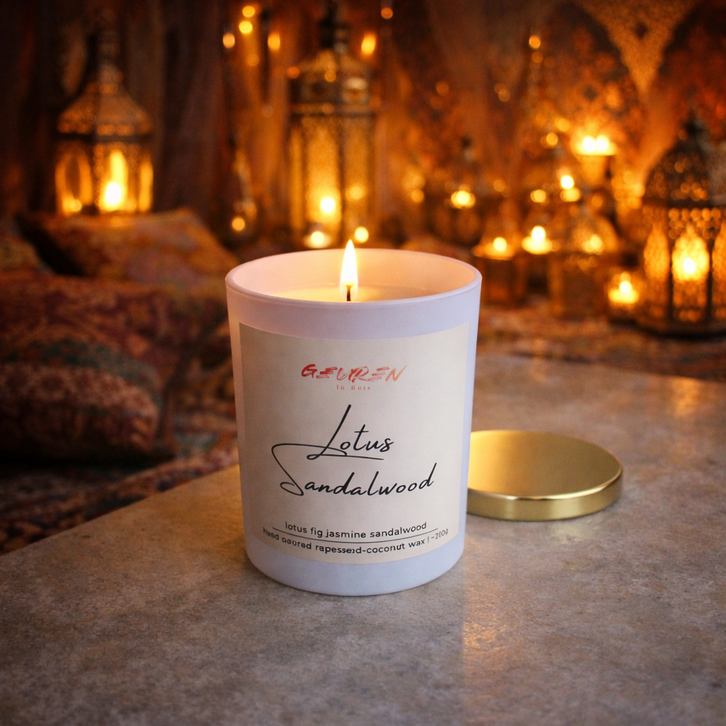 Geurkaars Lotus Sandalwood