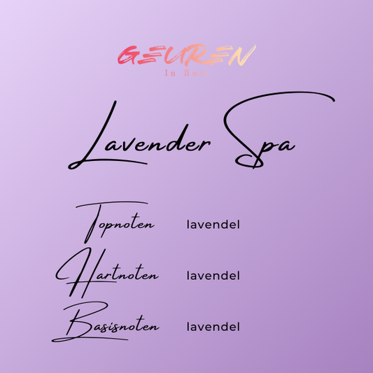 Geurkaars Lavender Spa