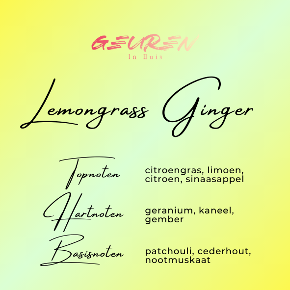 Scent card Lemongrass Ginger