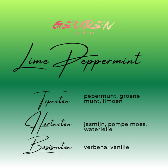 Scent card Lime Peppermint