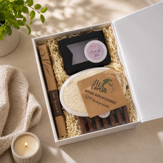 Wellness pakket met Lavendel en Kokos geurzeep